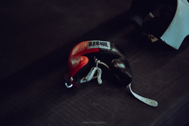 Old School Boxing Club headgear
