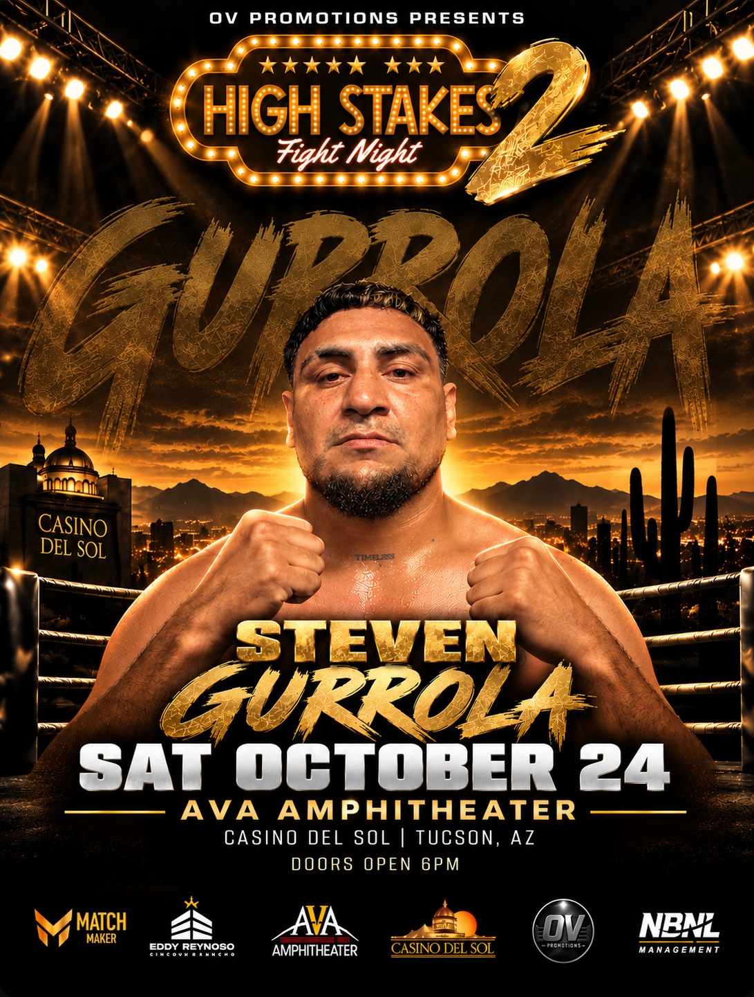 Steven Gurrola at High Stakes 2