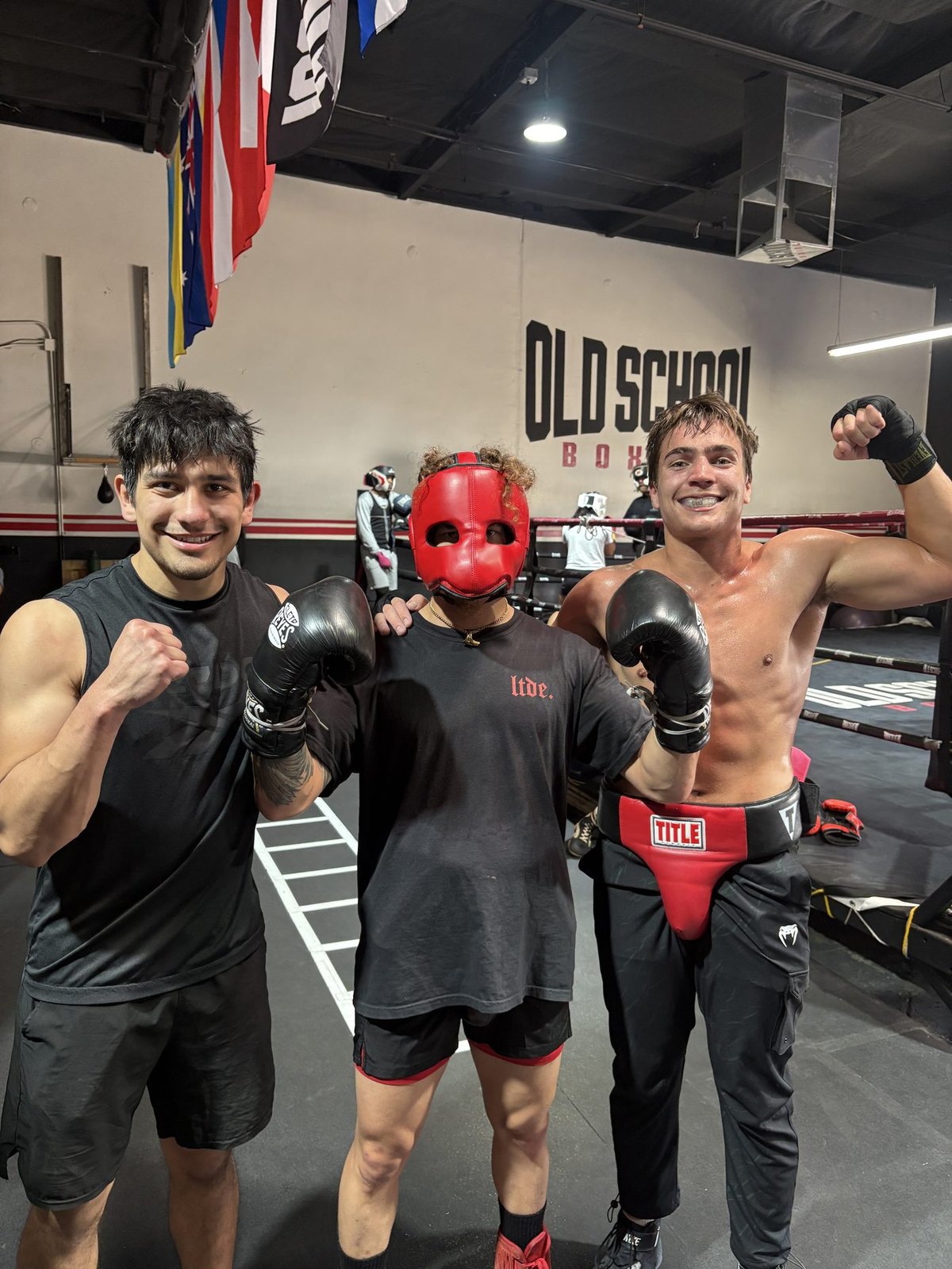 GCU Club Boxing athletes training